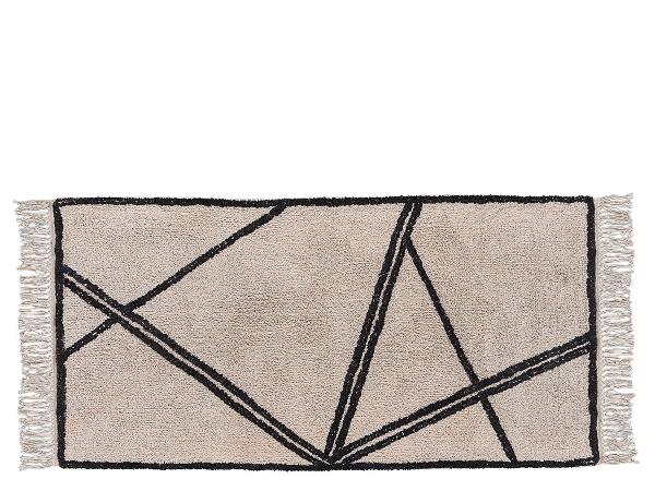 ALFOMBRA GRIS 110X70CM