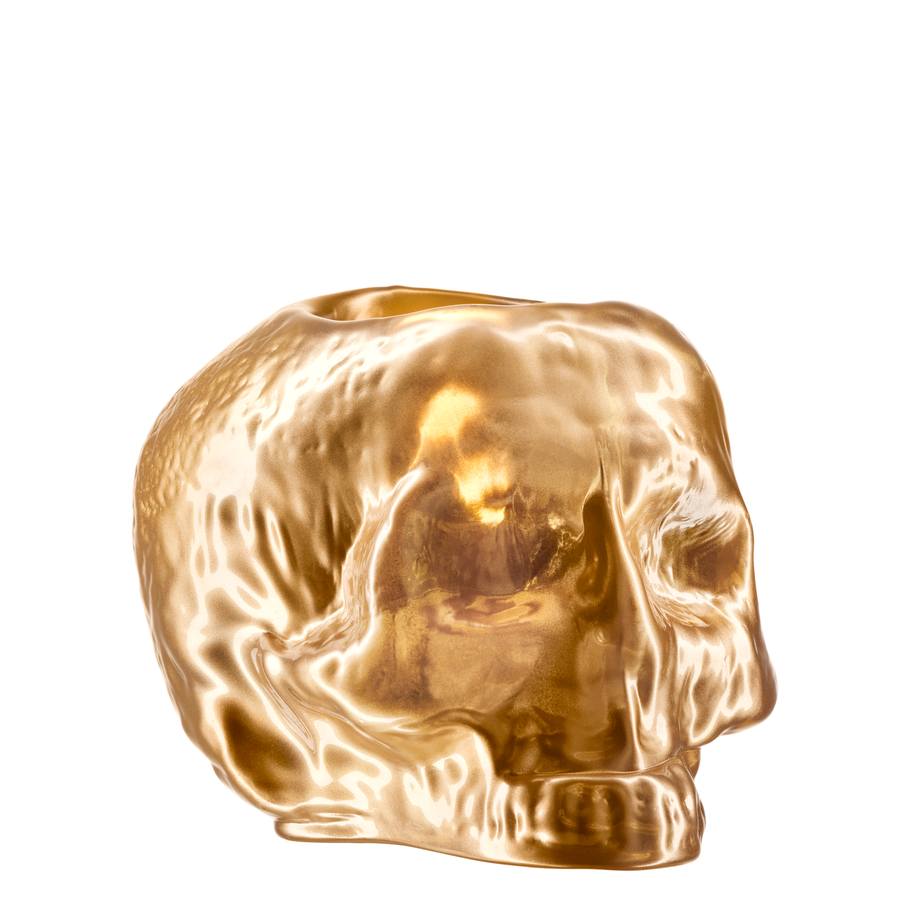Metallic Skull Gold 